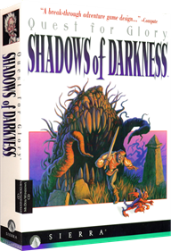 Quest for Glory: Shadows of Darkness (CD) - Box - 3D Image