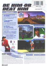 Tiger Woods PGA Tour 2003 - Box - Back Image