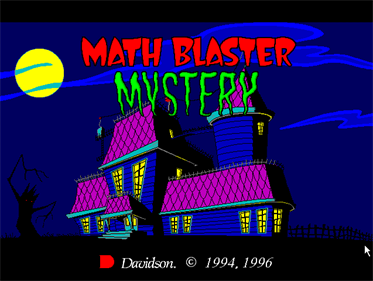 Math Blaster Mystery: The Great Brain Robbery - Screenshot - Game Title Image