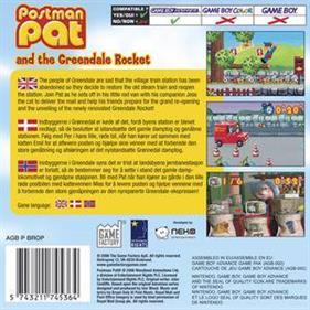 Postman Pat and the Greendale Rocket - Box - Back Image