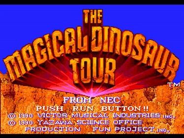 Magical Dinosaur Tour - Screenshot - Game Title Image