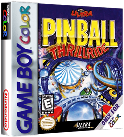 3-D Ultra Pinball: Thrillride - Box - 3D