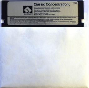 Classic Concentration - Disc Image