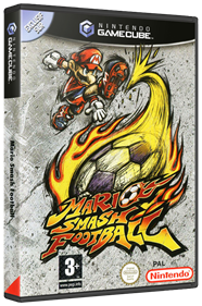 Super Mario Strikers - Box - 3D Image