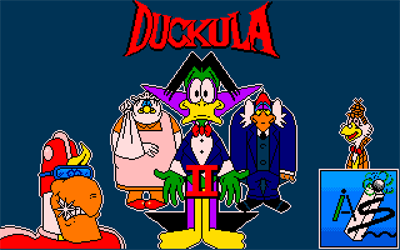 Count Duckula 2: Featuring Tremendous Terence - Screenshot - Game Title Image