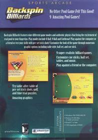 Backspin Billiards - Box - Back Image