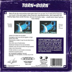 Turn n' Burn - Box - Back Image