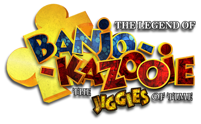 The Legend of Banjo-Kazooie: The Jiggies of Time - Clear Logo Image