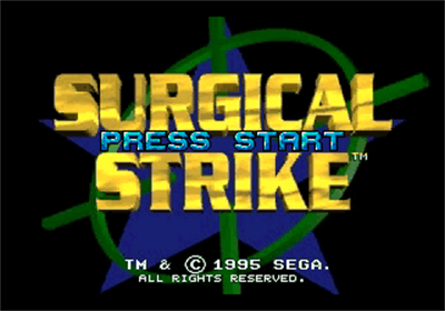 Surgical Strike - Screenshot - Game Title Image