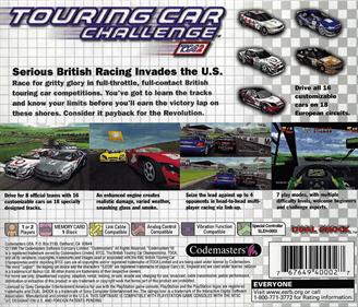 TOCA 2: Touring Car Challenge - Box - Back Image