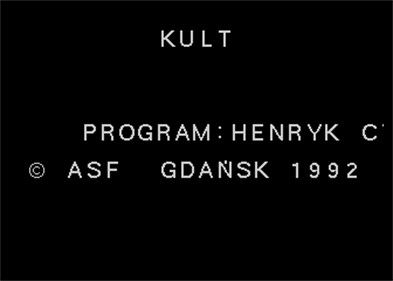 Kult - Screenshot - Game Title Image