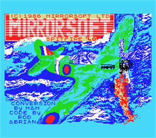 Spitfire '40 - Screenshot - Game Title Image