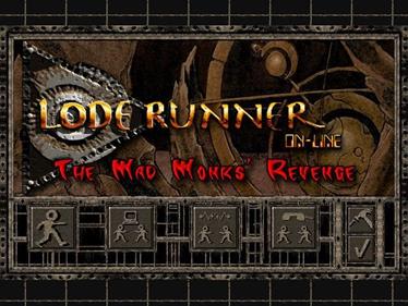 Lode Runner On-Line: The Mad Monks' Revenge - Screenshot - Game Title Image