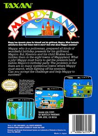 Mappy-Land - Box - Back Image