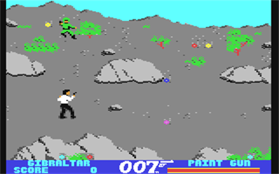 James Bond 007: The Living Daylights: The Computer Game - Screenshot - Gameplay Image