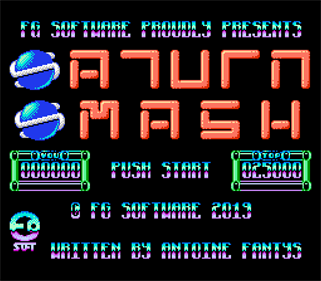 Saturn Smash - Screenshot - Game Title Image