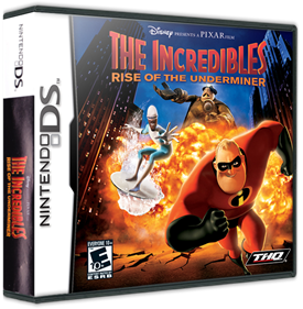 The Incredibles: Rise of the Underminer - Box - 3D Image