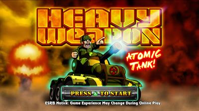 Heavy Weapon - Screenshot - Game Title Image