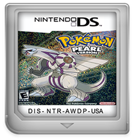 Pokémon Pearl Version - Fanart - Cart - Front