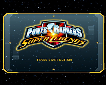 Power Rangers: Super Legends - Screenshot - Game Title Image