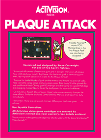 Plaque Attack - Box - Back Image