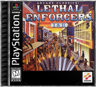 Lethal Enforcers I & II - Box - Front - Reconstructed Image