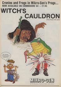 The Witch's Cauldron - Advertisement Flyer - Front Image