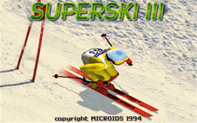 SuperSki III - Screenshot - Game Title Image