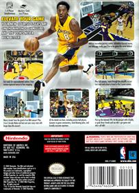 NBA: Courtside 2002 - Box - Back Image