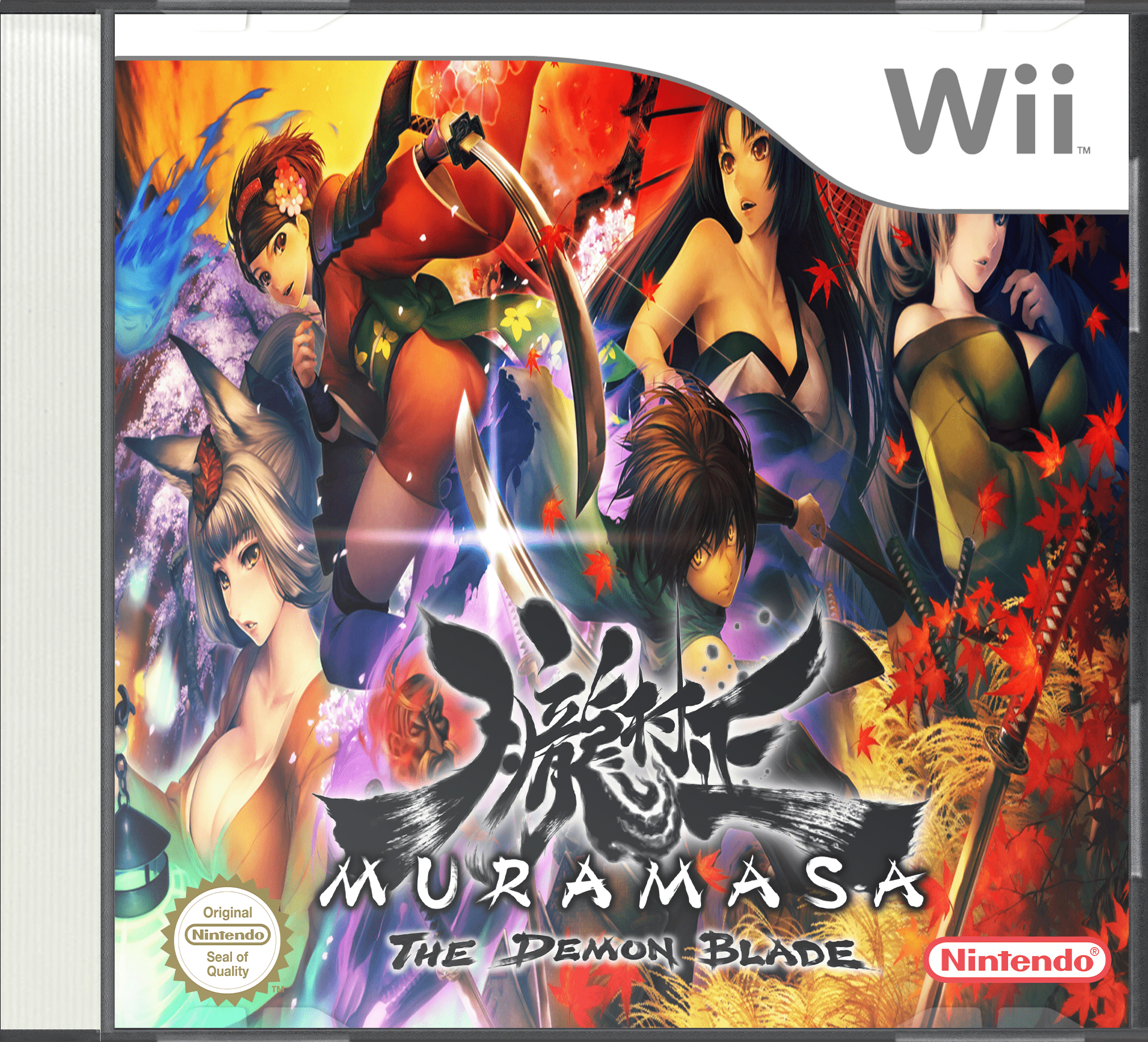 Muramasa: The Demon Blade Wii Box Art Cover by Higashi89