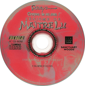 Ripley's Believe It or Not!: The Riddle of Master Lu - Disc Image