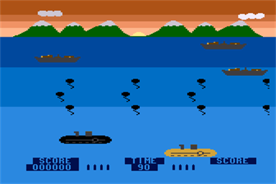 Arcade Classics: Seawolf II and Gun Fight - Screenshot - Gameplay Image