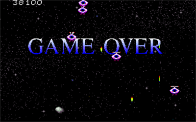 Galacta: The Battle for Saturn - Screenshot - Game Over Image