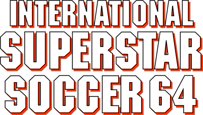 International Superstar Soccer 64 - Clear Logo Image