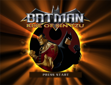 Batman: Rise of Sin Tzu - Screenshot - Game Title Image