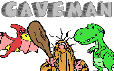Caveman (Compute!) - Screenshot - Game Title Image