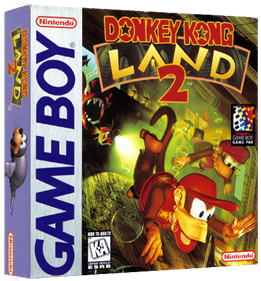 Donkey Kong Land 2 - Box - 3D Image