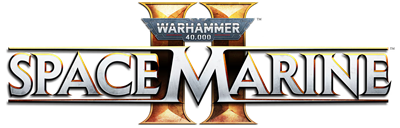 Warhammer 40,000: Space Marine 2 - Clear Logo Image