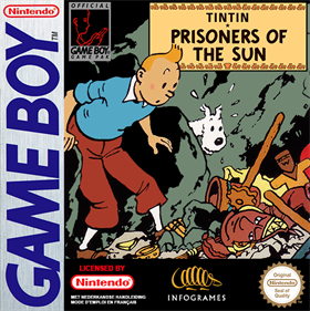 Tintin: Prisoners of the Sun - Box - Front Image