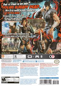 Fist of the North Star: Ken's Rage 2 - Box - Back Image
