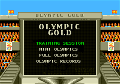 Olympic Gold: Barcelona '92 - Screenshot - Game Title Image