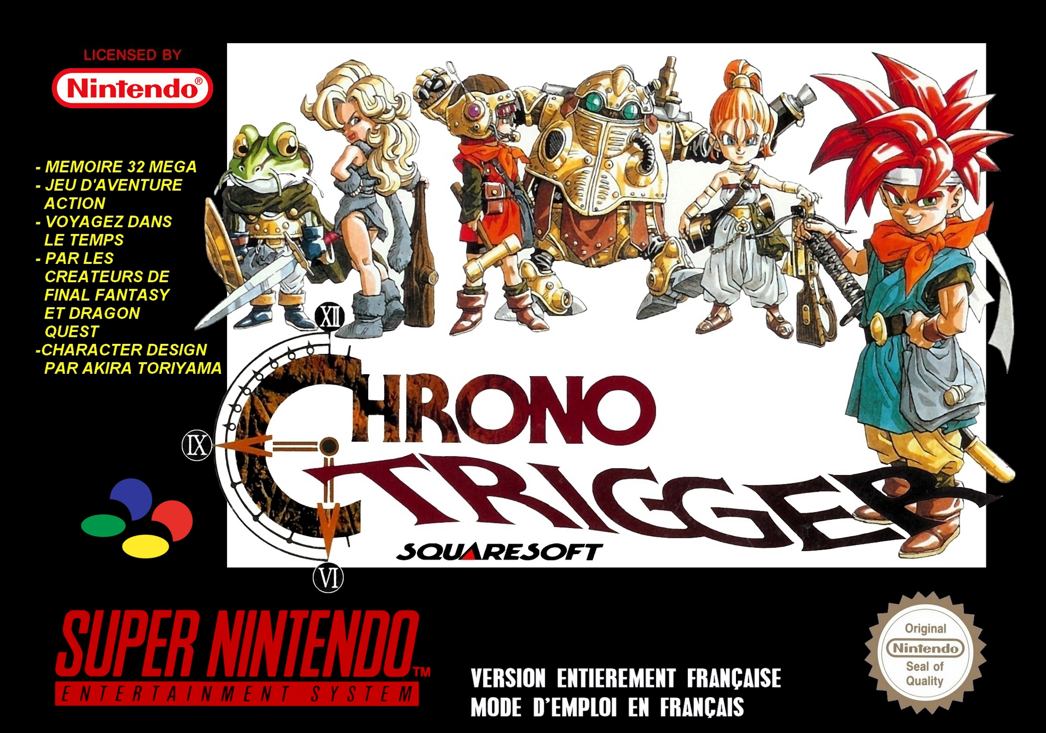 chrono trigger endings in chronological order