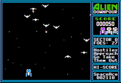 Alien Downpour - Screenshot - Gameplay Image