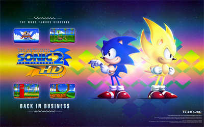 Sonic 2: The Hedgehog HD Project - Fanart - Background Image