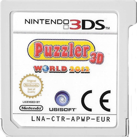 Puzzler World 2012 3D - Cart - Front Image