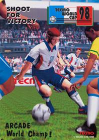 Tecmo World Cup '98 - Advertisement Flyer - Front Image