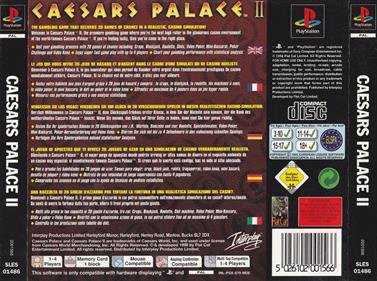 Caesars Palace II - Box - Back