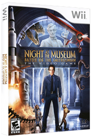 Night at the Museum: Battle of the Smithsonian: The Video Game - Box - 3D Image