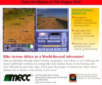 Africa Trail - Box - Back Image