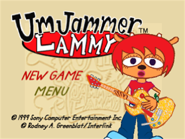 Um Jammer Lammy - Screenshot - Game Title Image
